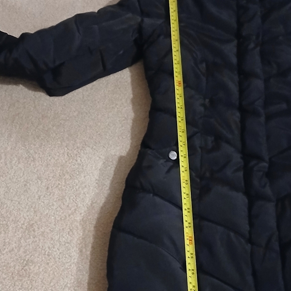 Steve Madden Quilted Charcoal Sz SP Mid-Length Women’s Winter Puffer  Coat  FL - Picture 8 of 10